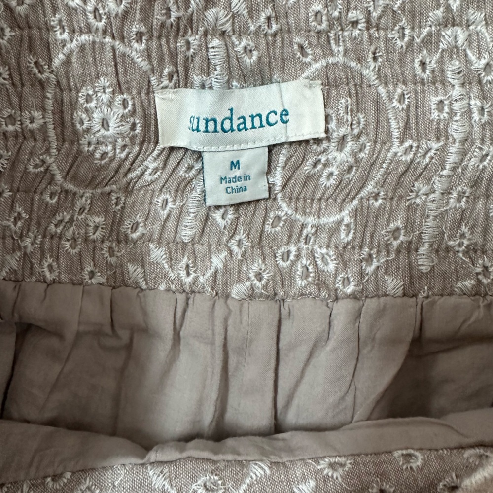 Sundance Tan Ankle Cropped Pants - Picture 3 of 8